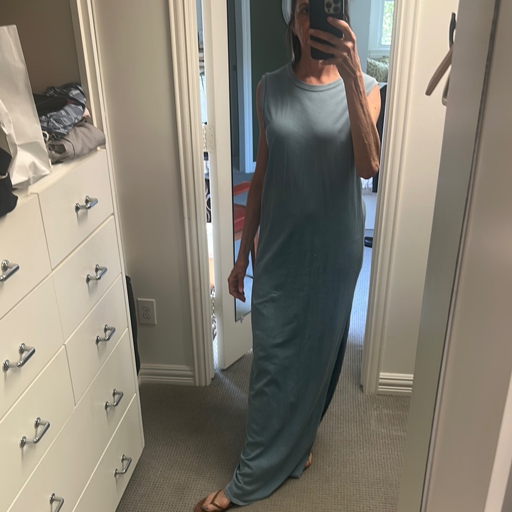 The Great. Sleeveless Maxi Dress
